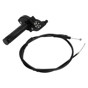 JFG RACING rotating shaft side view demonstrating smooth quick-action response