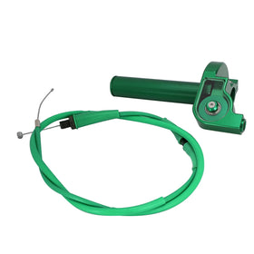 JFG RACING transparent sleeve revealing cable routing for easy inspection