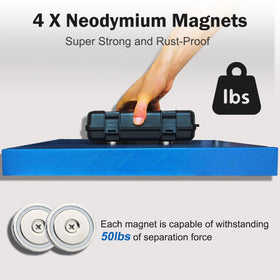 JFOMOYGI close-up of neodymium magnets for strong secure attachment