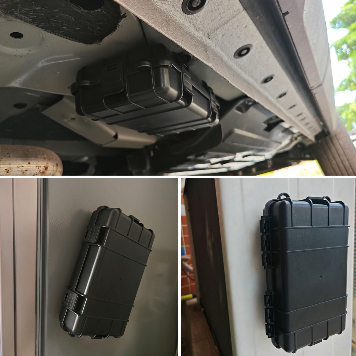 JFOMOYGI zip-tie hole detail offering alternative mounting flexibility