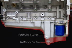 JGhyperX oil pan next to a ruler for size-scale comparison aiding fitment decisions