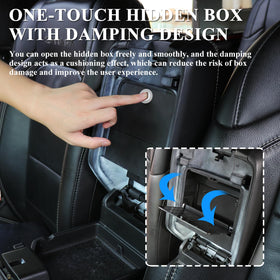 JHD-TOGO open compartment storing wallet and phone to keep valuables hidden and organized