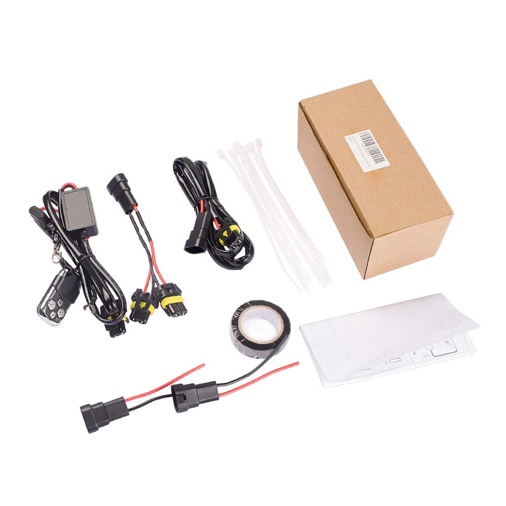 JHE wireless remote control in hand for convenient mode switching