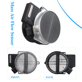 Jhyzxiang MAF installed in engine bay demonstrating direct-fit replacement advantage