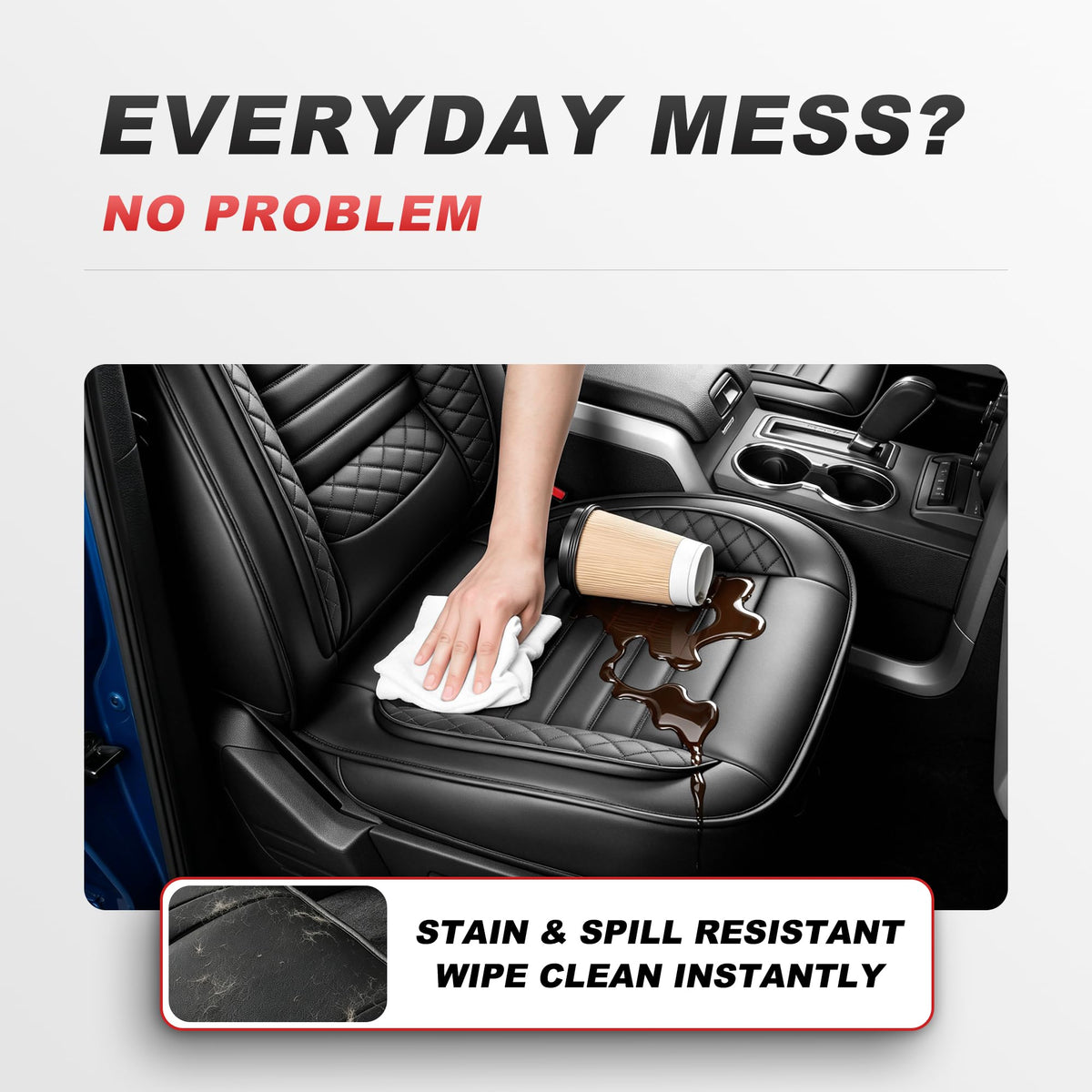 JIAMAOXIN hands installing cover showing quick tool‑free 20 minute fit