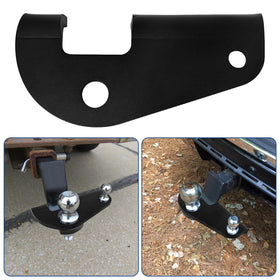JIANBENKJ adapter installed on hitch ball demonstrating simple fit