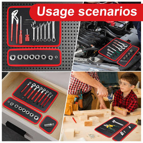 JIANGGX small mat with screws organized for quick access