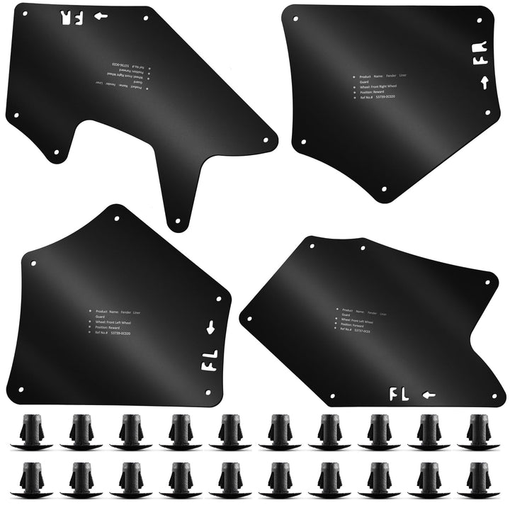 jiankun front left guard in packaging showing durable protection