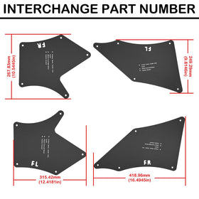 jiankun liner beside ruler showing scale for correct fitment