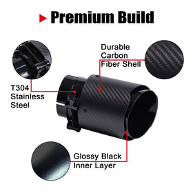 Jiarear view of black clamp and stainless inner for corrosion resistance and secure fit