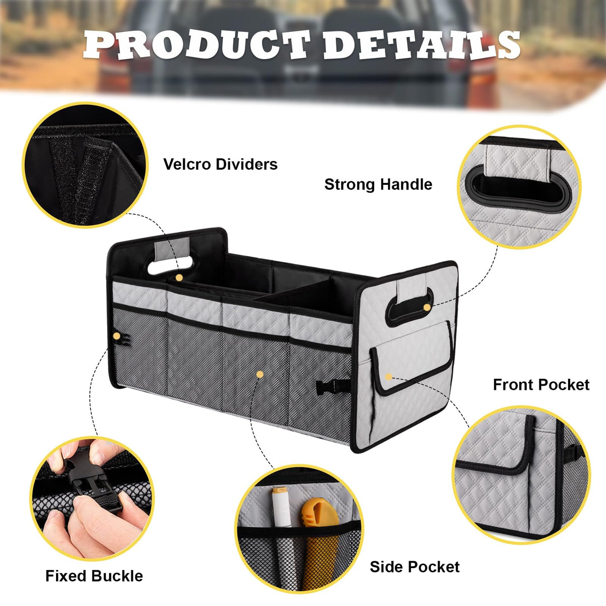 JiatuA adjustable dividers layout demonstrating customizable compartments