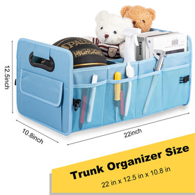 JiatuA folded flat and buckled for compact storage saving trunk space benefit