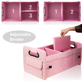 JiatuA holding cleaning supplies illustrating organized, easy-to-find essentials