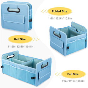 JiatuA placed in SUV trunk showing versatile fit and reduced clutter benefit