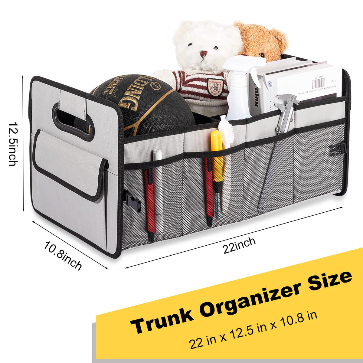 JiatuA removable Velcro dividers detached to show configurable storage