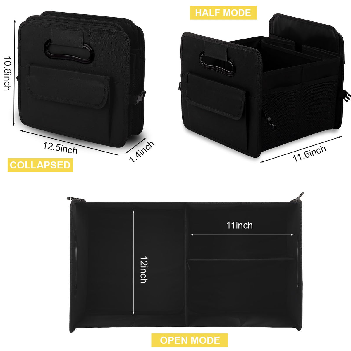 JiatuA half-folded on back seat showing seat-organizer versatility benefit