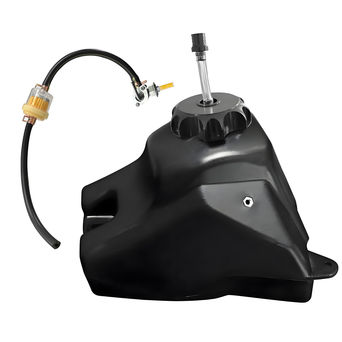 JIAXIMAN front view gas tank showing shape and mounting points for easy fit