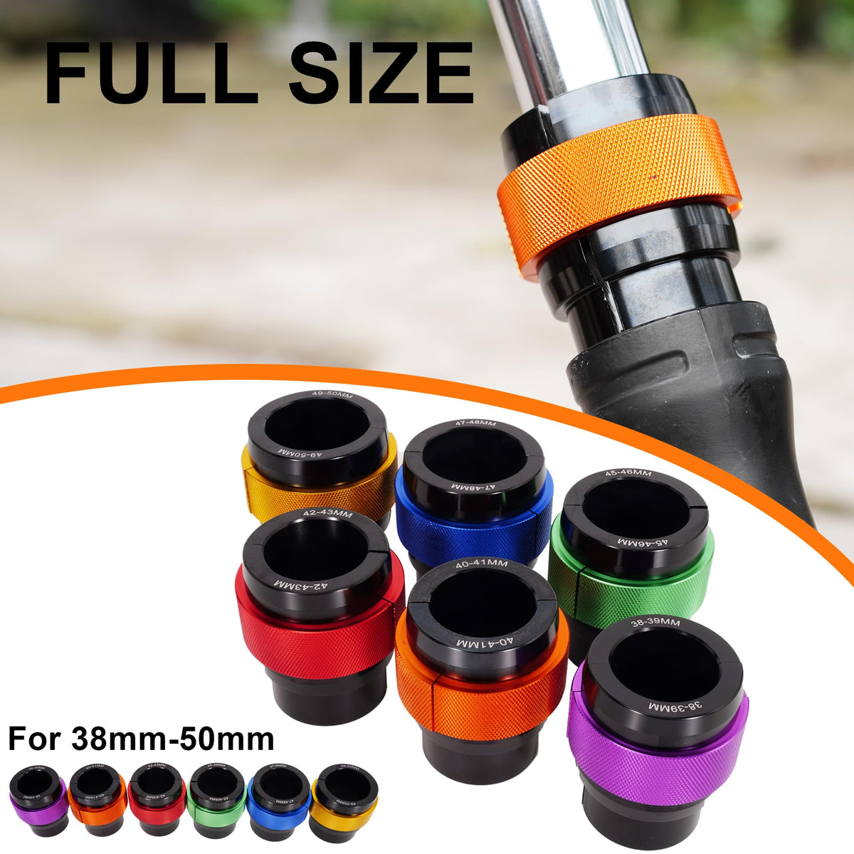 JIAYAN tool next to wrench showing compact size and shop convenience benefit