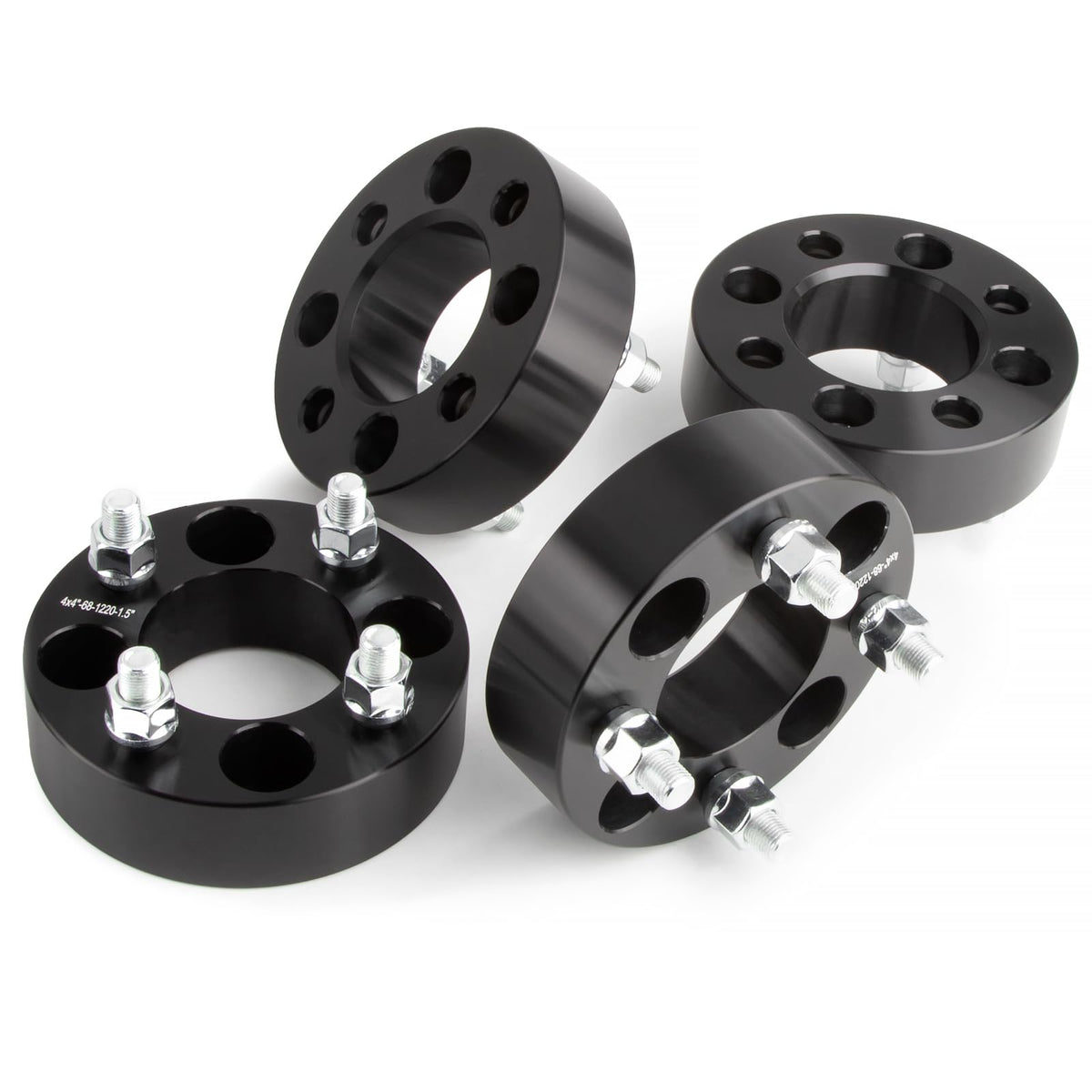 JiiinMiiin front face of spacer showing bolt holes and brand providing precise fit