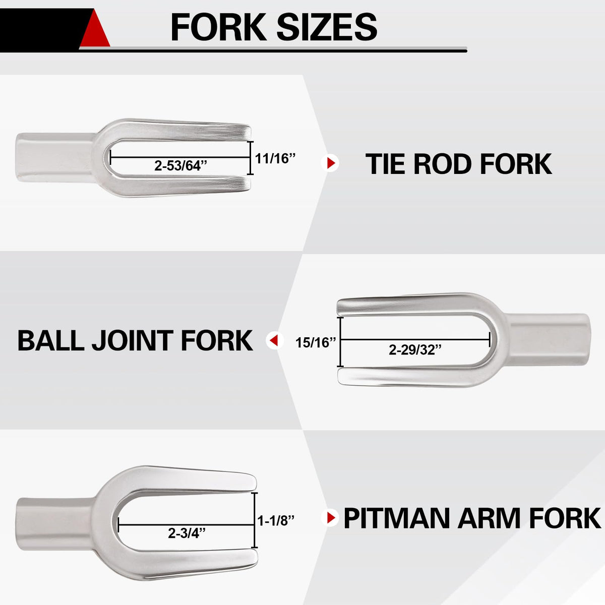 Jiimee close-up of precision fork threads highlighting quick handle swap benefit