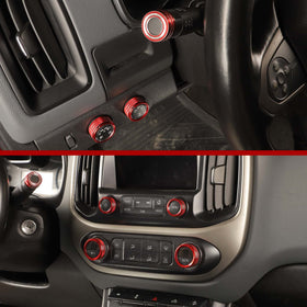 Jimen scale with ruler comparison demonstrating accurate sizing for Chevrolet and GMC knobs
