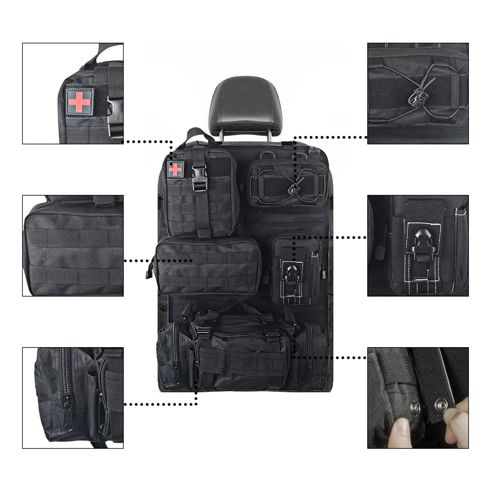jimikay removable molle pouches displayed for flexible configuration