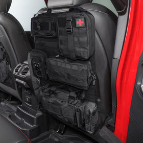 jimikay interior lifestyle shot on road trip promoting tidy cabin