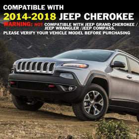 JINCHEN lifestyle Jeep Cherokee on road, shows enhanced curb appeal