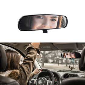 JINGEA front view mirror showing clean OEM-style finish and improved visibility
