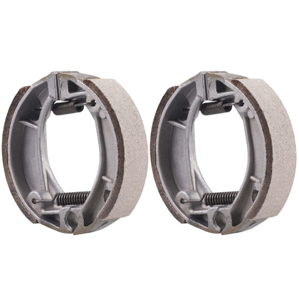 JINGKE packaging showing new brake shoes and springs for easy identification