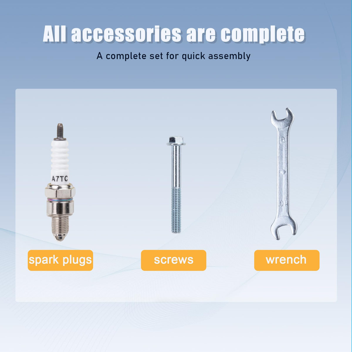 JINGKE starter installed on an ATV engine, demonstrates correct fit and usability