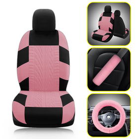 JINGSEN handbrake and gearshift plush covers soft-touch benefit