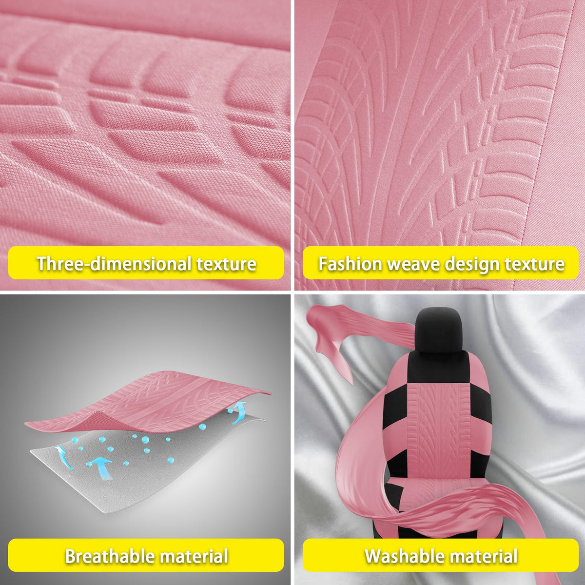 JINGSEN headrest and armrest set arrangement adding warmth and support