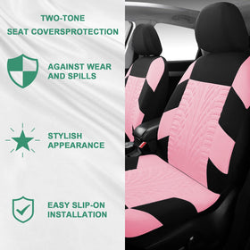 JINGSEN rear bench and backrest covered protecting seats and unifying interior