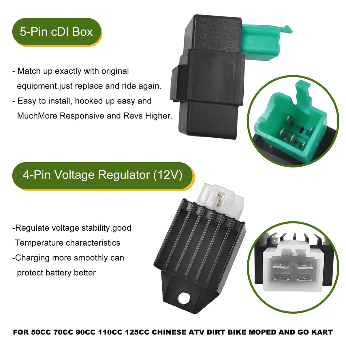 JingSney CDI and rectifier layout ensuring stable charging