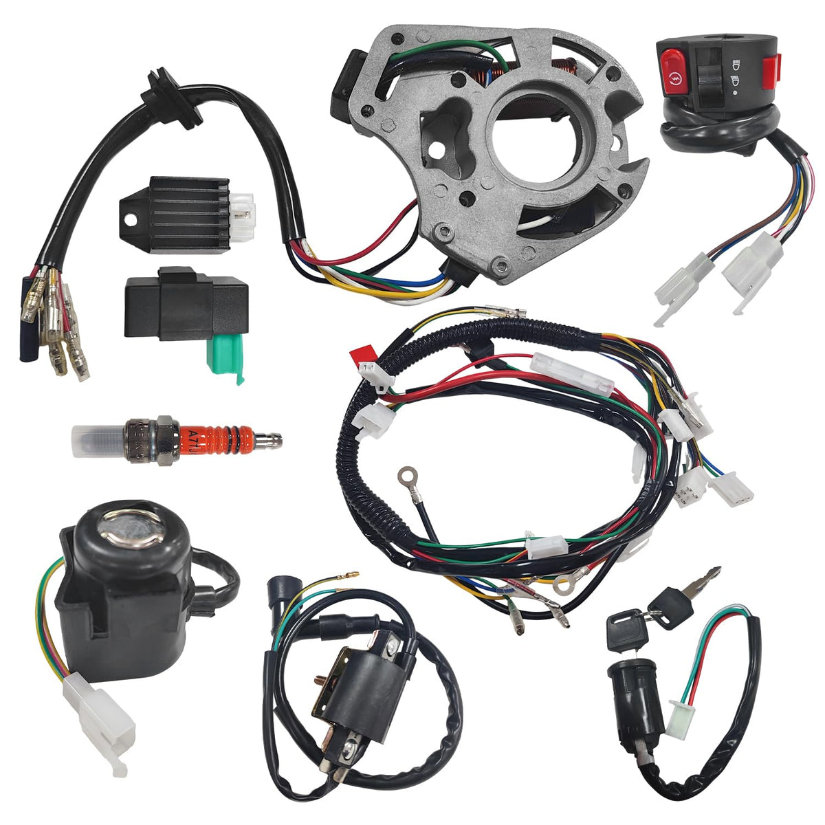 JingSney harness front packaging showing full kit benefits