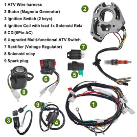 JingSney wiring scale comparison showing correct fitment