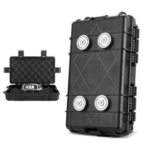 JINGTAO88 front view of under-car key box showing discreet design and security