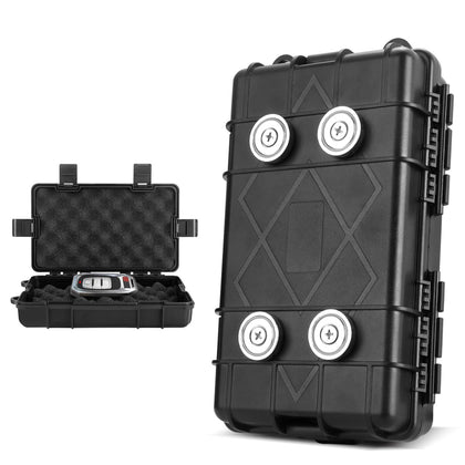 JINGTAO88 front view of under-car key box showing discreet design and security