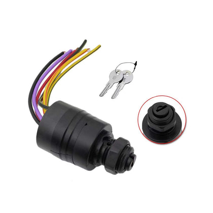 jinyi ignition switch front view showing key slots and mounting for easy replacement