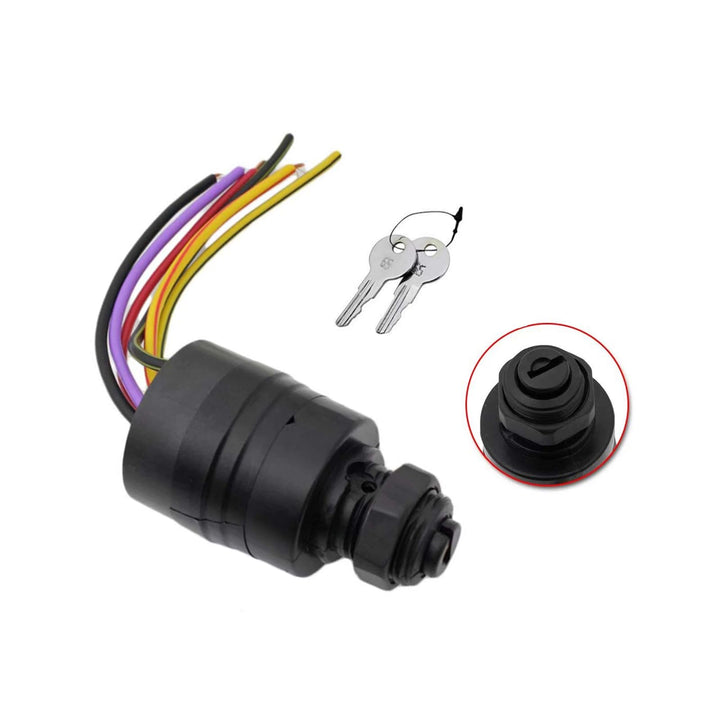 jinyi ignition switch front view showing key slots and mounting for easy replacement