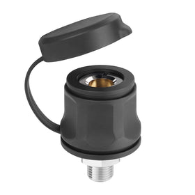 JIOTAR front view of coupling showing compact design and secure connection benefit