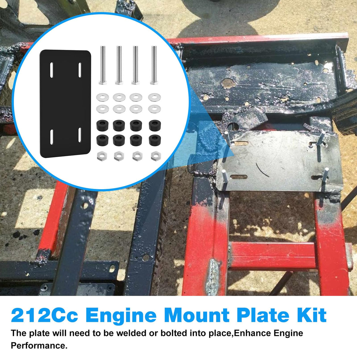 JIOTAR detailed rubber grommet image highlighting vibration isolation and reduced wear benefit