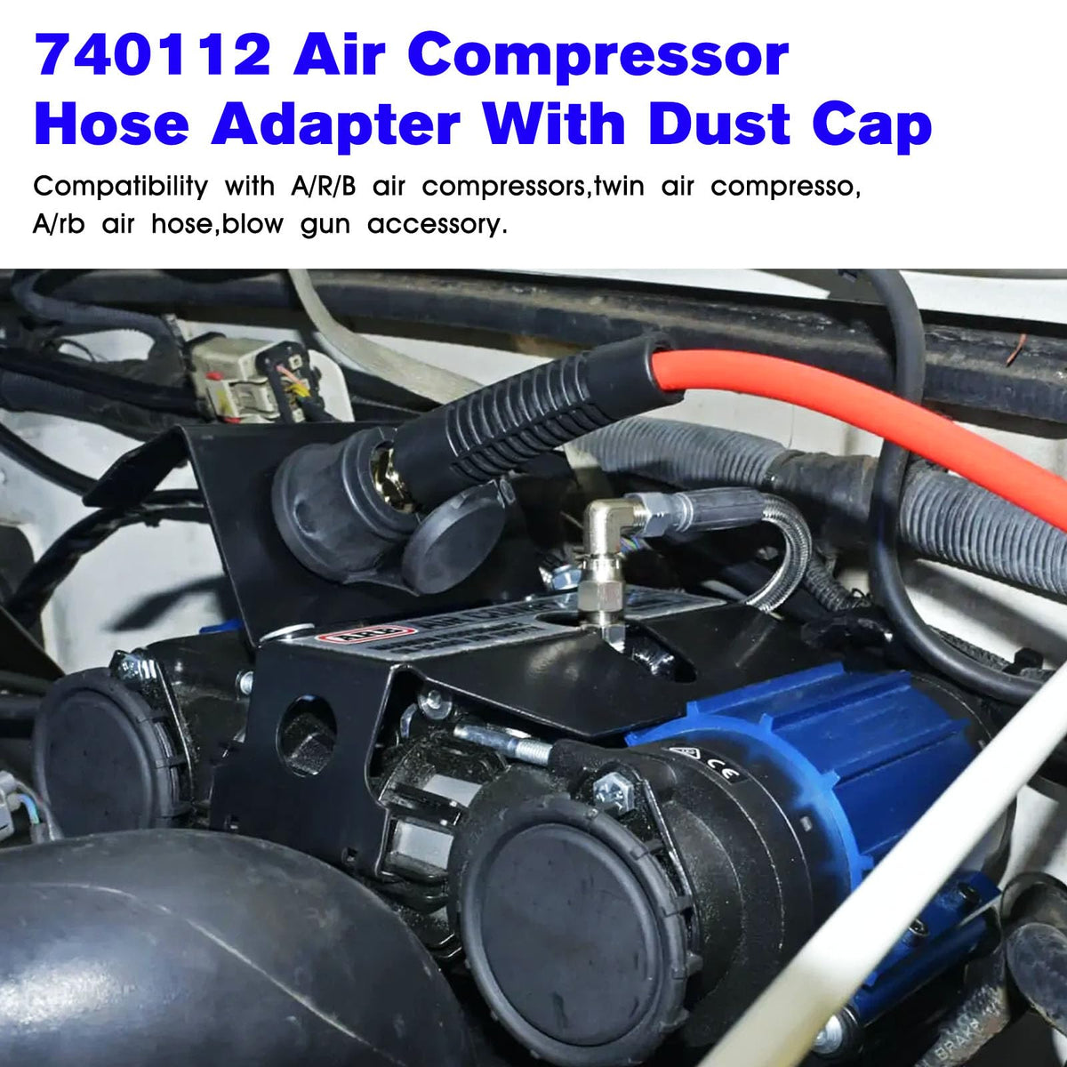 JIOTAR close-up of threads and 1/4" NPT for reliable leak-free seal benefit