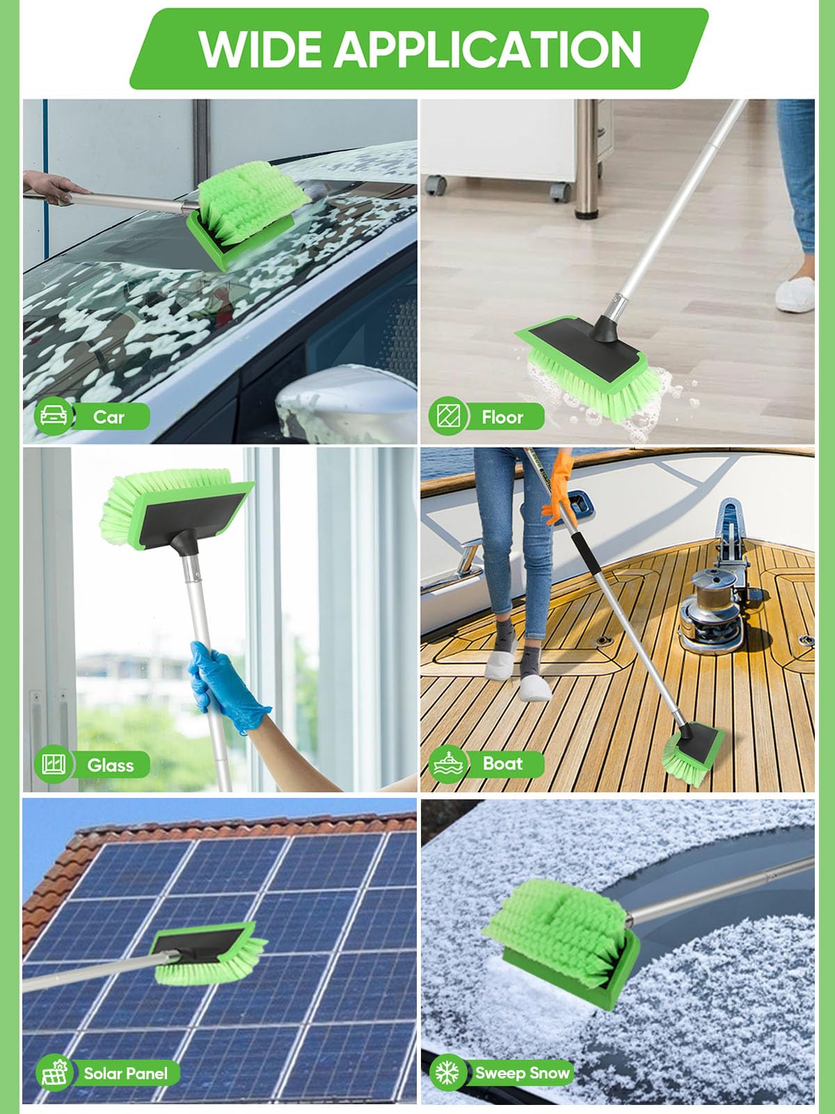 Jisejima cleaning driveway and siding illustrating versatile multi-surface use