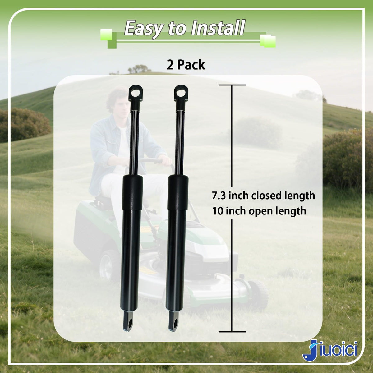 jiuoici two-pack packaging with both dampers displayed ensuring you get a spare immediately