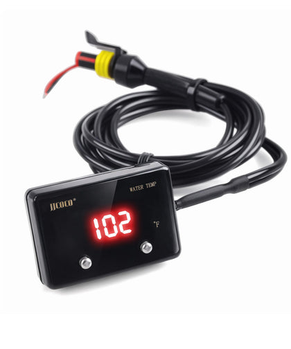 JJCOCO front gauge display showing bright LED readout for easy monitoring