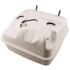 JJing tank mounted on small engine demonstrating fit on GX-series, simplifies replacement process