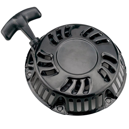 JJing recoil starter front view showing exact Predator fit and easy replacement