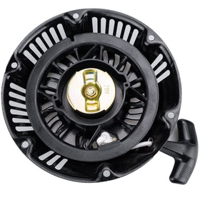 JJing recoil starter installed on Predator engine demonstrating direct-fit compatibility